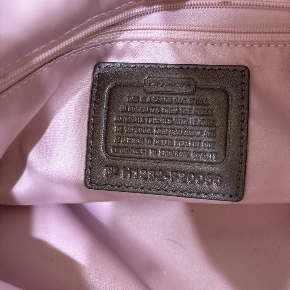 COACH Ashley H1282-F20056 Satchel/Tote Bronze Brown & Matching Wallet SEE PICS - Picture 11 of 16
